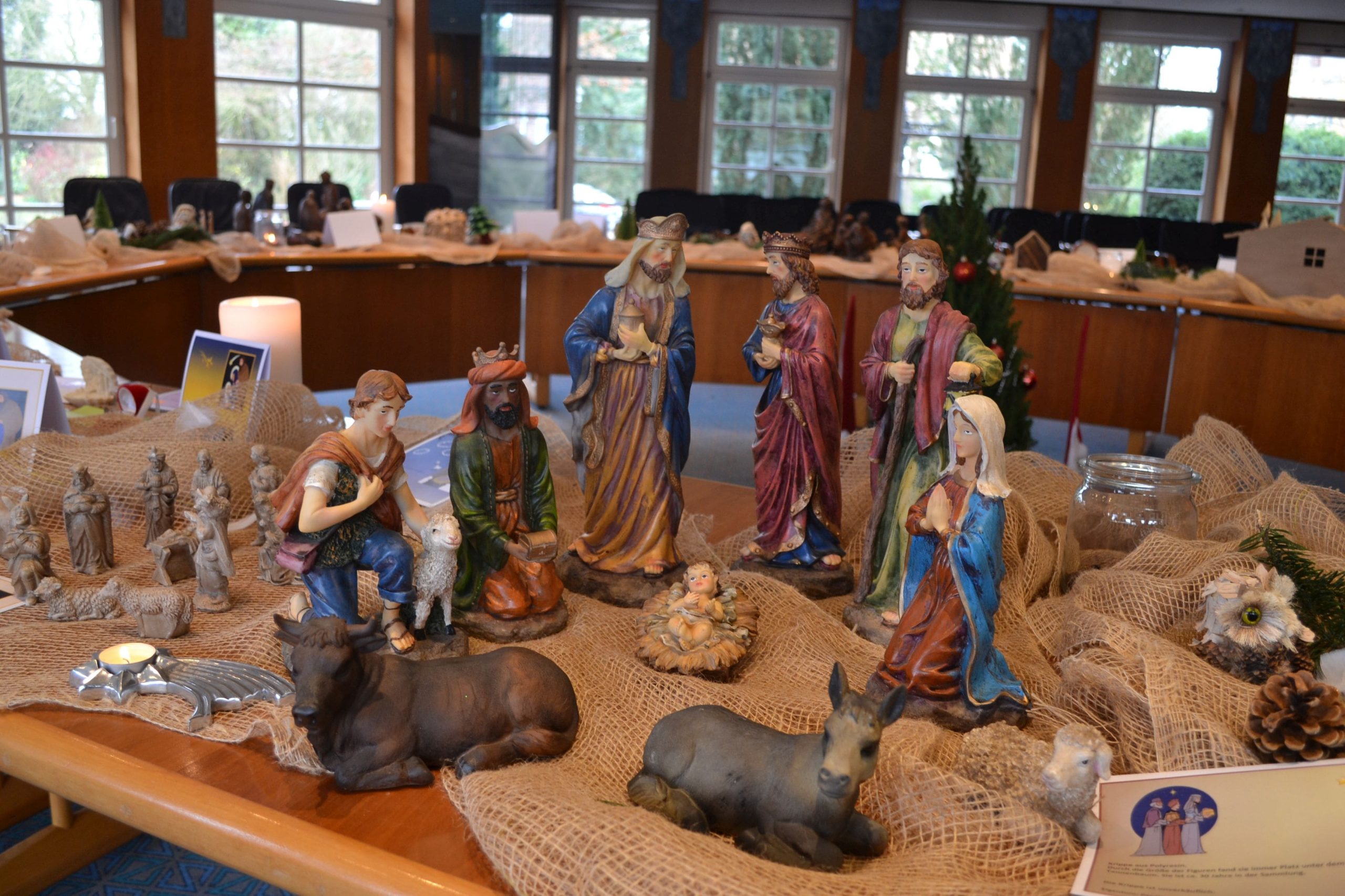 Markt im Advent Krippenausstellung